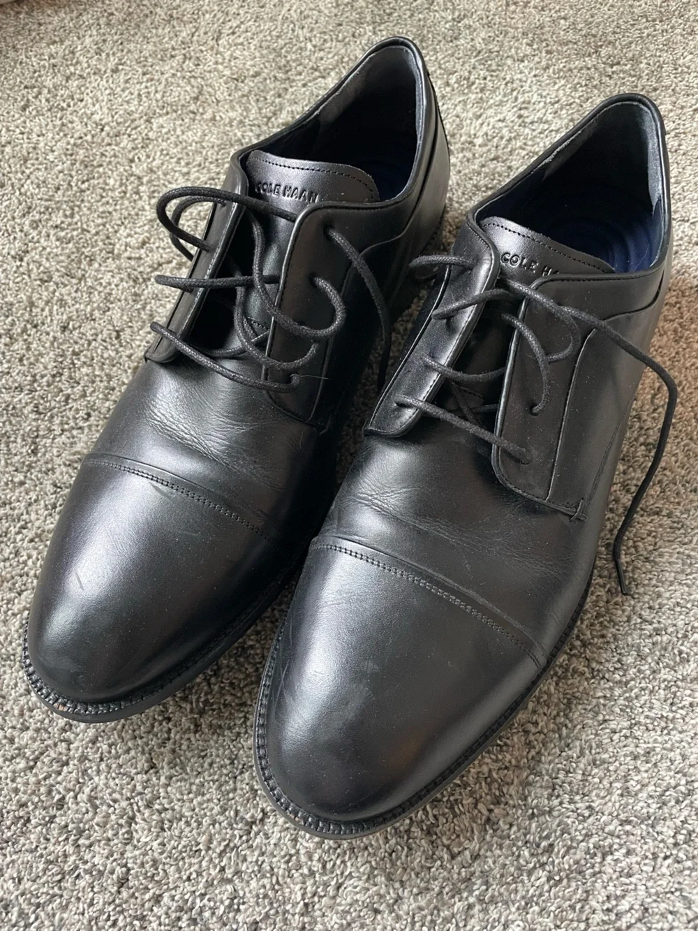 Men’s Cole Haan Black Oxford Shoe - Size 12